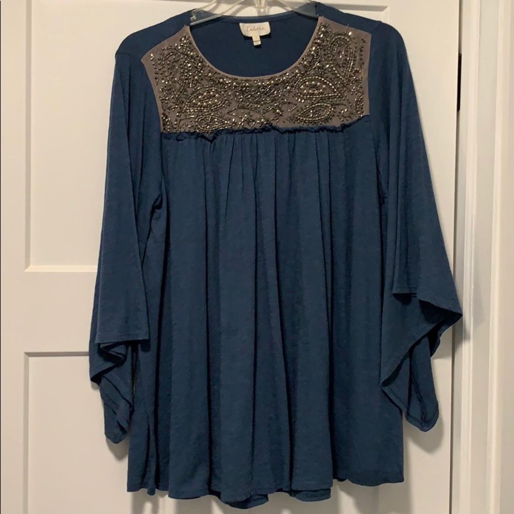 Deletta brand top from Anthropologie